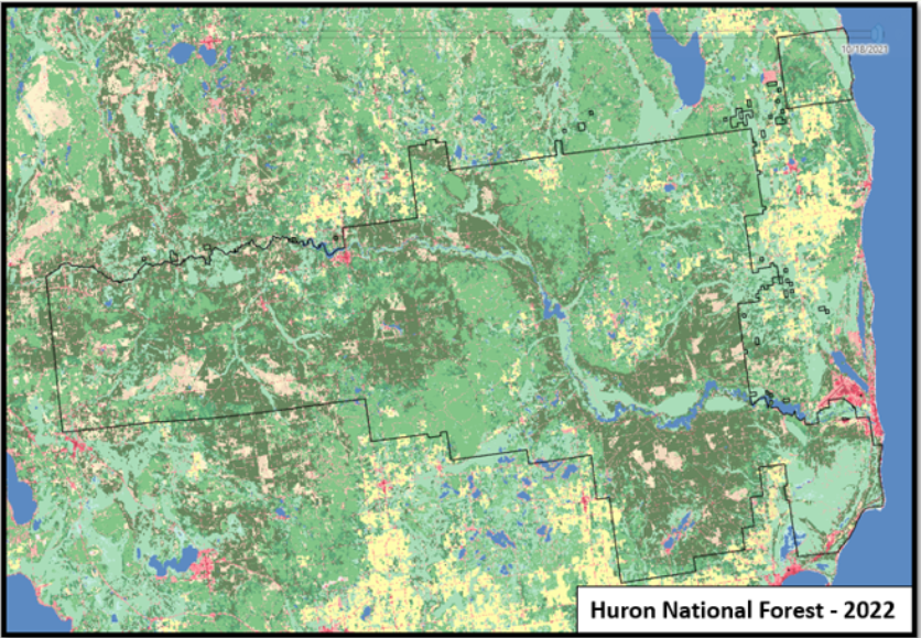 Screenshot of the GIS for Community Health tool